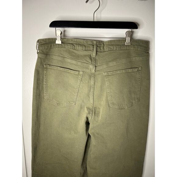 Old Navy Women's Extra High Rise Sky-Hi Wide Leg Jeans ~ Size 16 - Picture 4 of 7